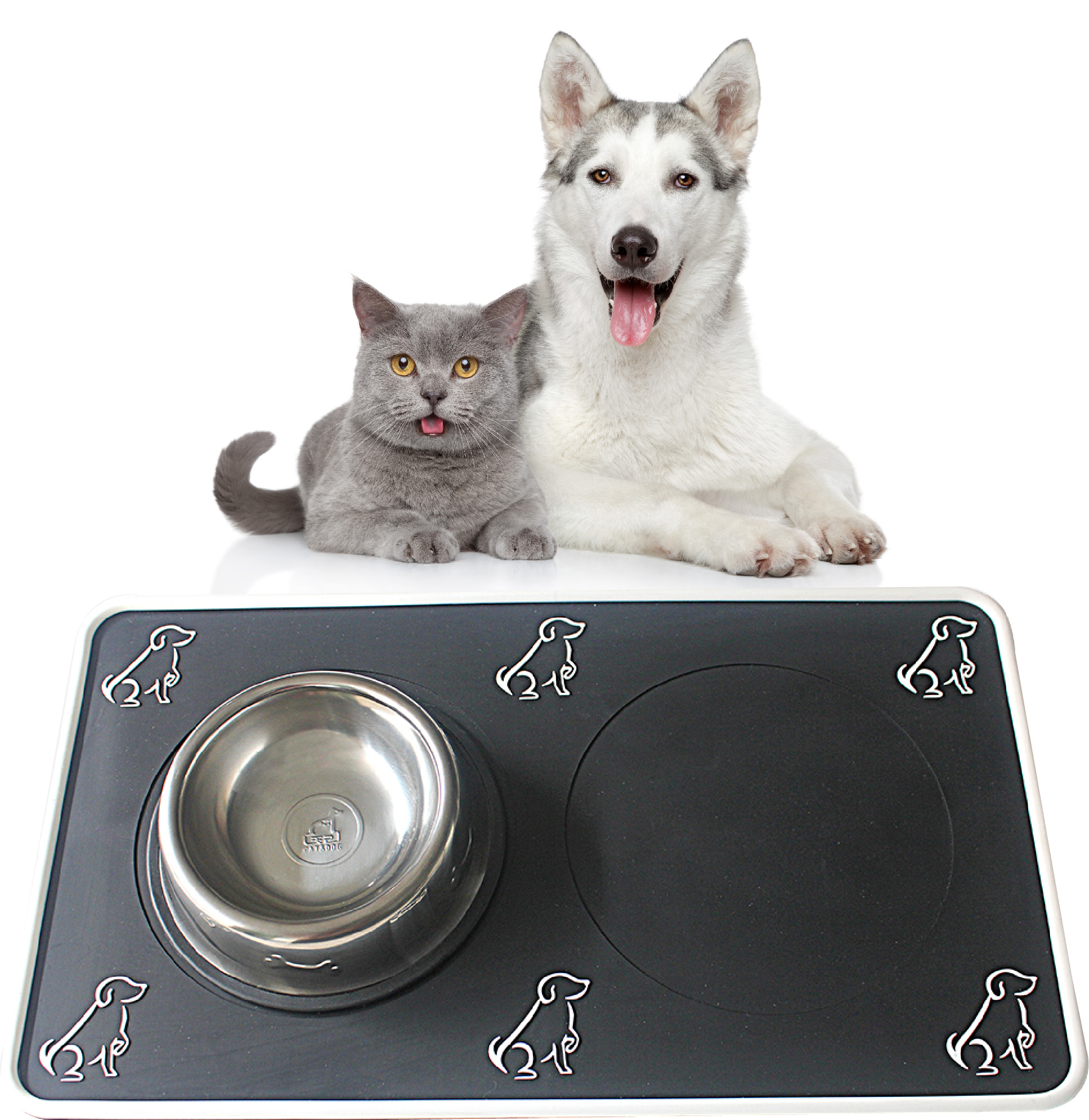 Customized Eco-friendly Silicone Waterproof Anti Slip Pet Activity Foraging Dog Cat Pet Feeding Mats