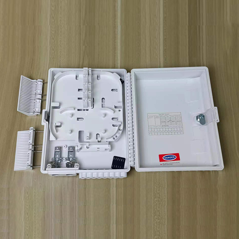 FTTH 4 8 12 16 24 Core Indoor Outdoor Fibre Steel Tube Type PLC Splitter Adapter Fiber Optic Termination Box
