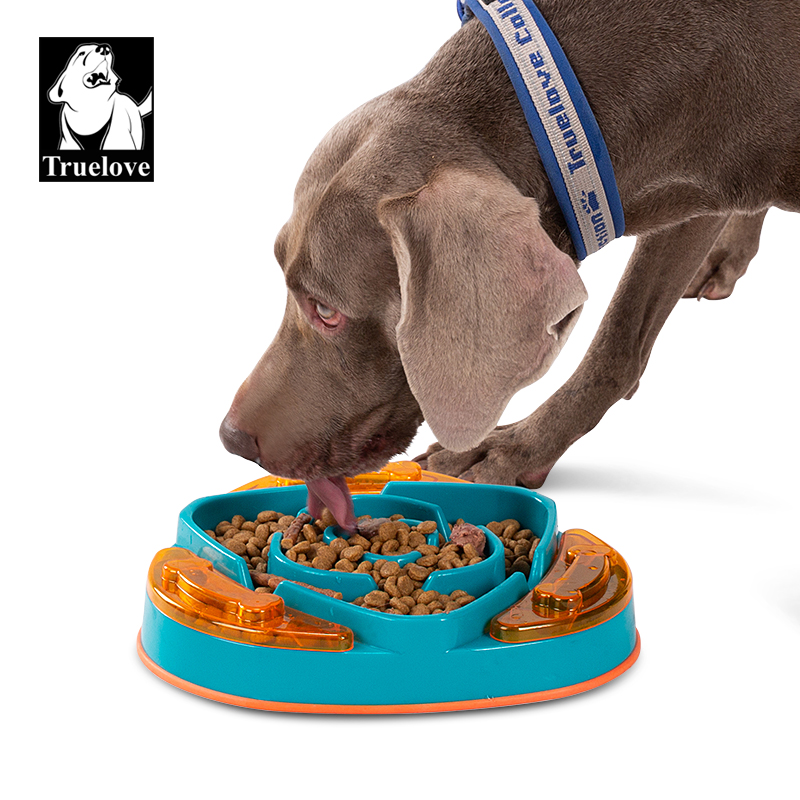 Truelove wholesale pet slow feeder durable heathy non slip eco friendly sublimation cat dog food bowl