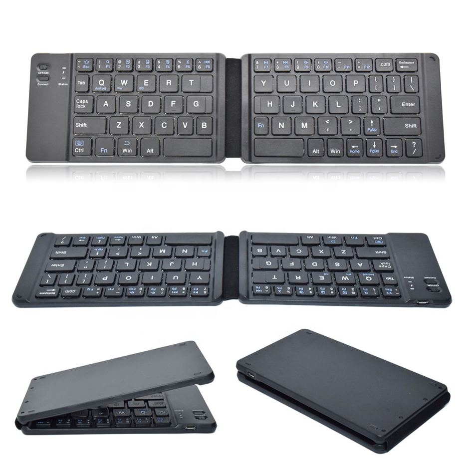Мини Teclado Sem Fio Складная Беспроводная Клавиатура Универсальный мобильный телефон компьютер планшет Teclados