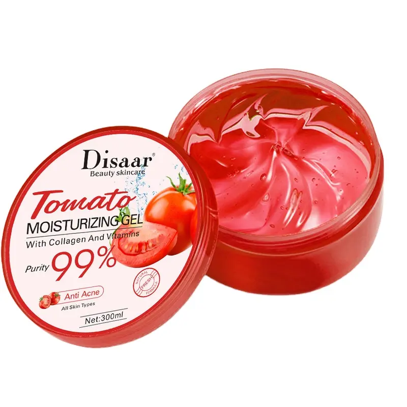 Face And Body Care Tomato Moisturizing Gel Removing Acne Brightening Skin