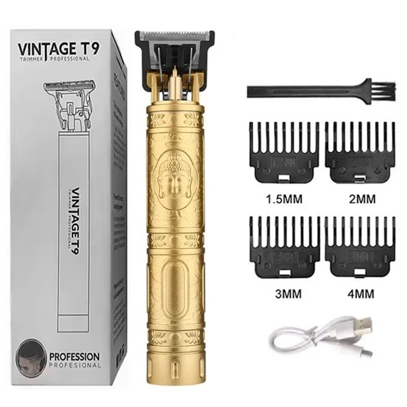 Fashion Style T9 Hair Clipper Shaving Hair Trimming USB Rechargeable Hair Electric Shaver Boyfriend Holiday Gift Barber Clipper