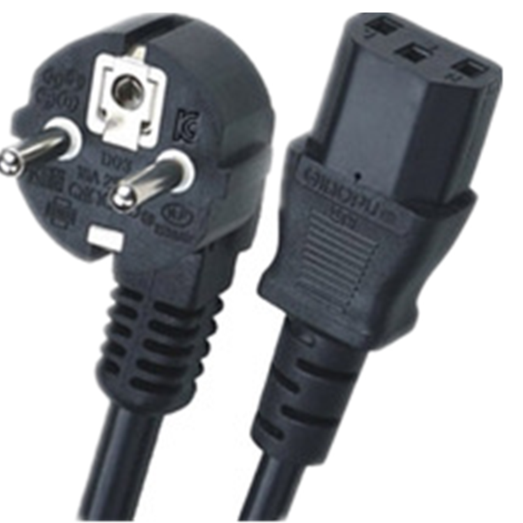 Европейская вилка CEE 7/7 Schuko для питания IEC 60320 C5, ШТЫРЬКОВАЯ вилка Cord2, удлинитель европейского стандарта, штепсельная вилка schuko