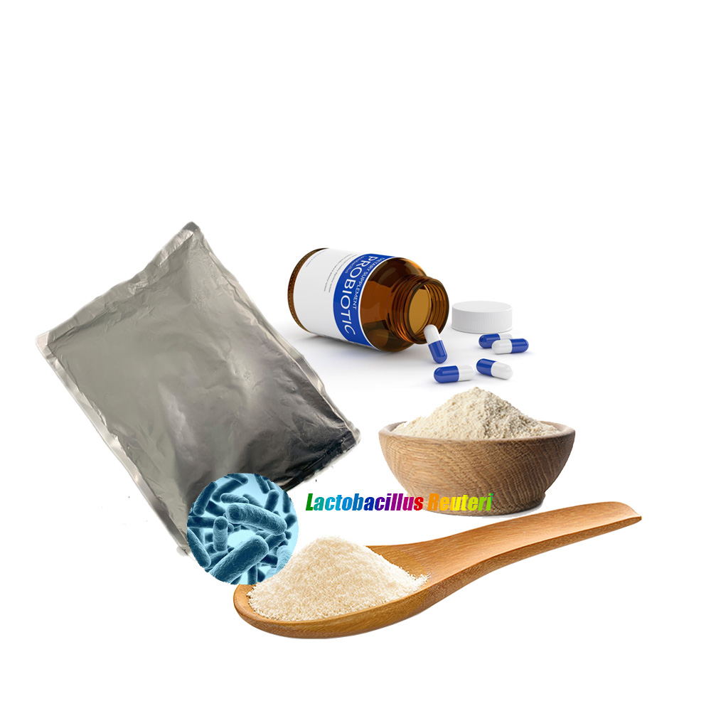 Freeze dried probiotics powder of Limosilactobacillus Lactobacillus reuteri for probiotic dietary supplements drops pills drinks