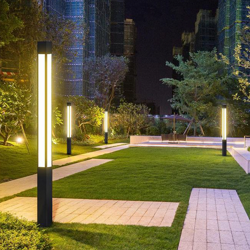 DAWN Outdoor Lighting 3M 4M 5M Led Smart Garden Bollard Lights Landscape Waterproof Garden Lights