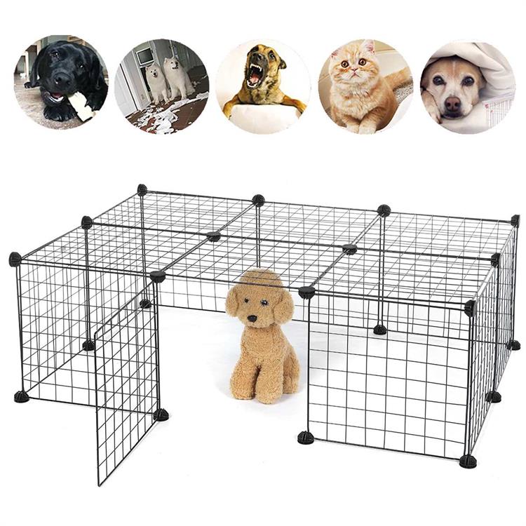Клетка Pour Chien ниша Chien из нержавеющей стали для улицы на продажу маленькая порода большая клетка питомника собаки