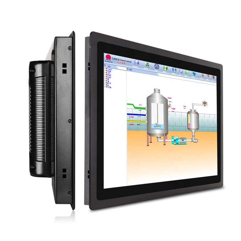 Touchthink Sunlight readable 10.1'' 11.6'' 15.6'' 17.3'' widescreen IP65 waterproof touch screen industrial LCD monitor
