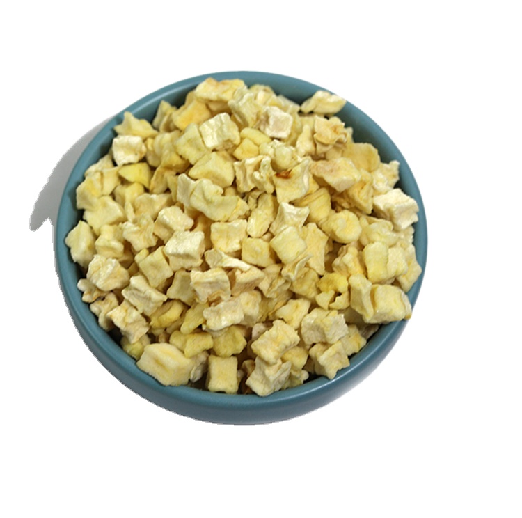 Chinese dried fruits manufacturer wholesale good price dehydrated apples air dried apple dices