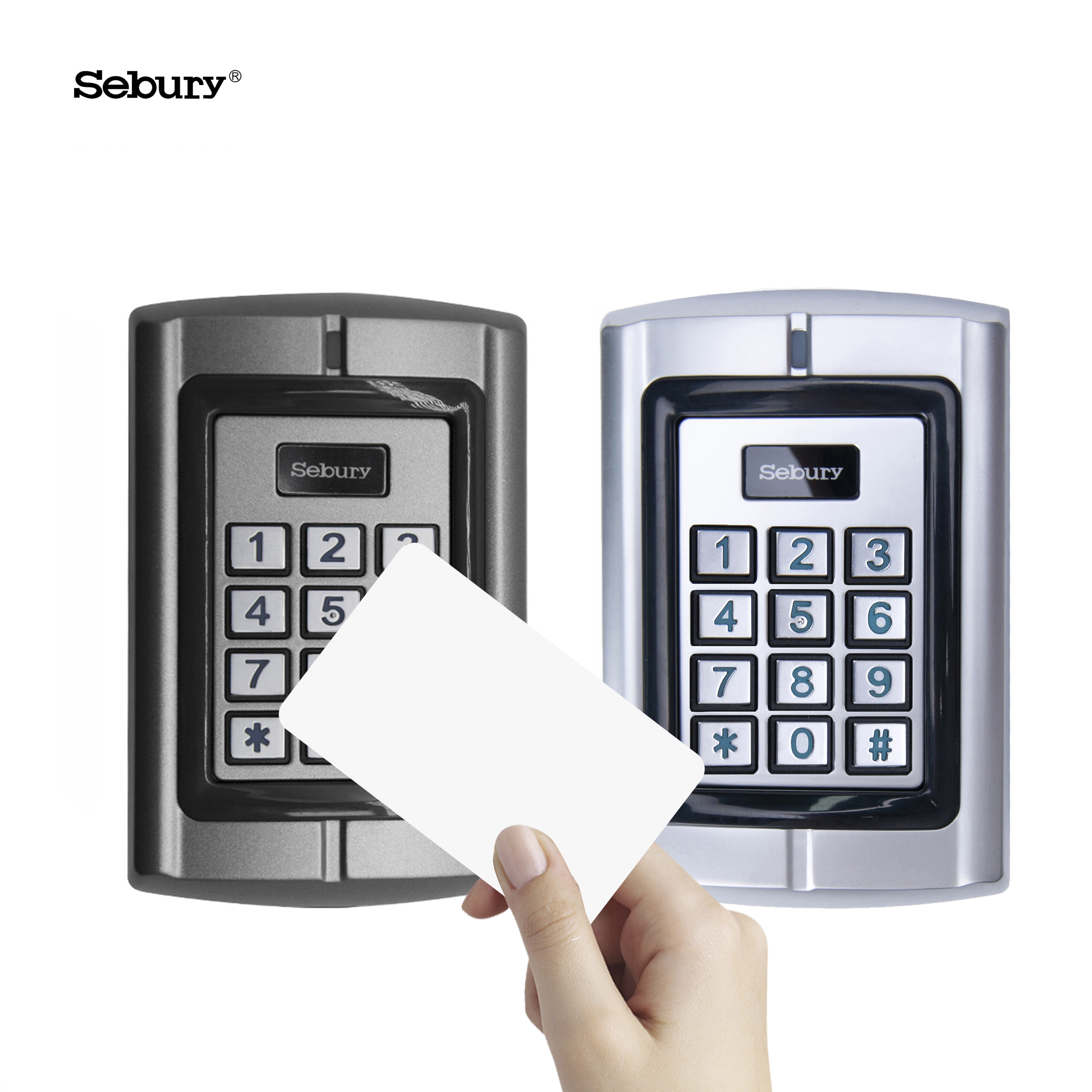металлическая клавиатура Чехол Водонепроницаемый Rfid EM HID считыватель для двери Система контроля доступа