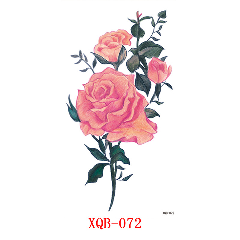 XQB001-080 Small full arm tattoo stickers animal tiger lion totem wolf tattoo stickers custom