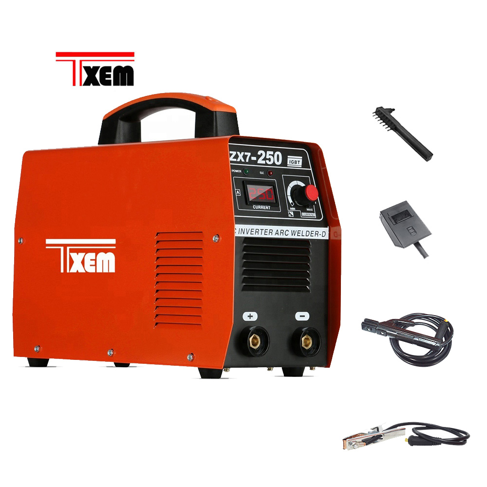 MMA250 High Frequency Portable Arc Mini Portable Arc Welder Mma 250a Smart Igbt Inverter arc welding machine 250 amp