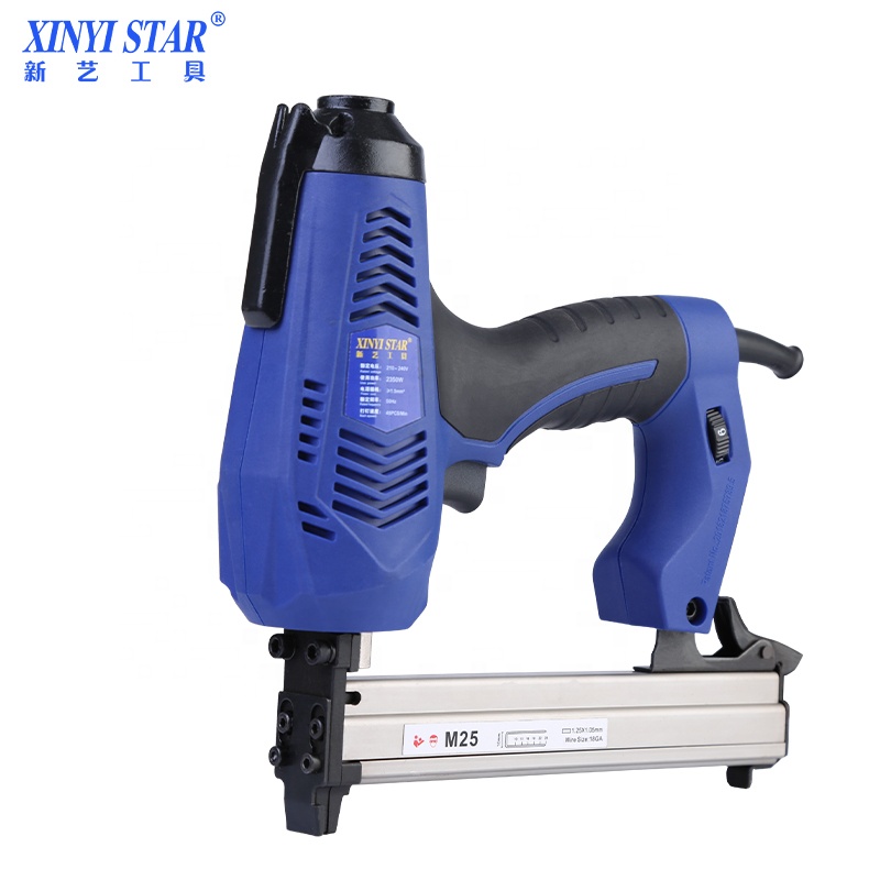 XINYI M25 18 калибр Электрический степлер, деревянный степлер