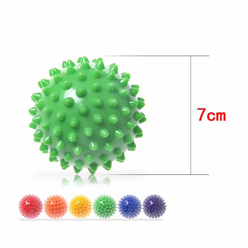 On Amazon Hot Selling Hand PVC Ball Foot Massager Free Samples within 2pcs Are Available Customized Massage for Your Body Sxi