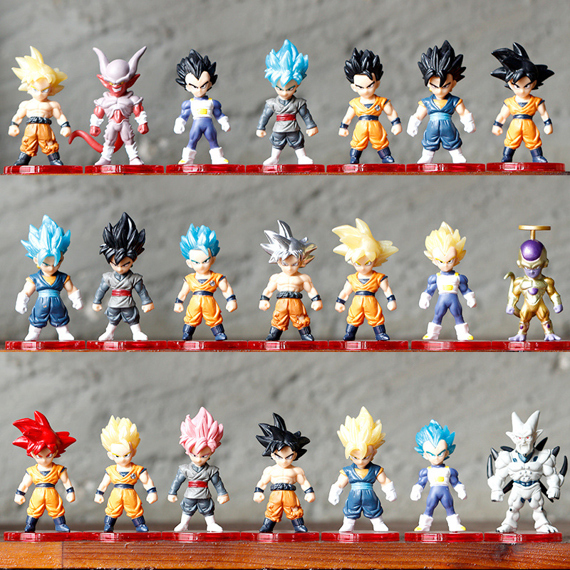 Mini super saiyan DBZ фигурка Сон Гоку игрушки