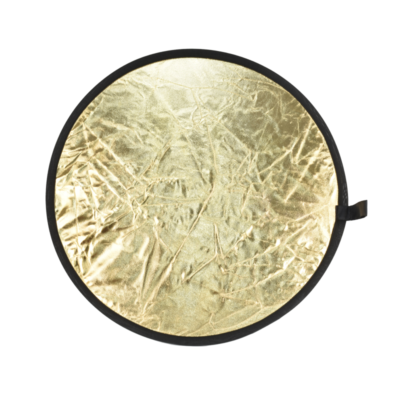 24-inch 60cm 2 in 1 (silver/gold) Folding Photo Studio Reflector