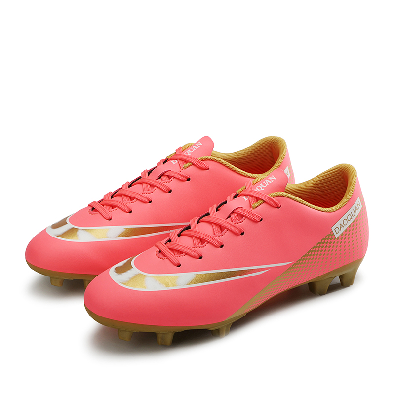 Новинка, качественная Черная Мужская футбольная обувь Sepatu Bola, детские спортивные кроссовки для тренировок, твердые футбольные бутсы для мужчин
