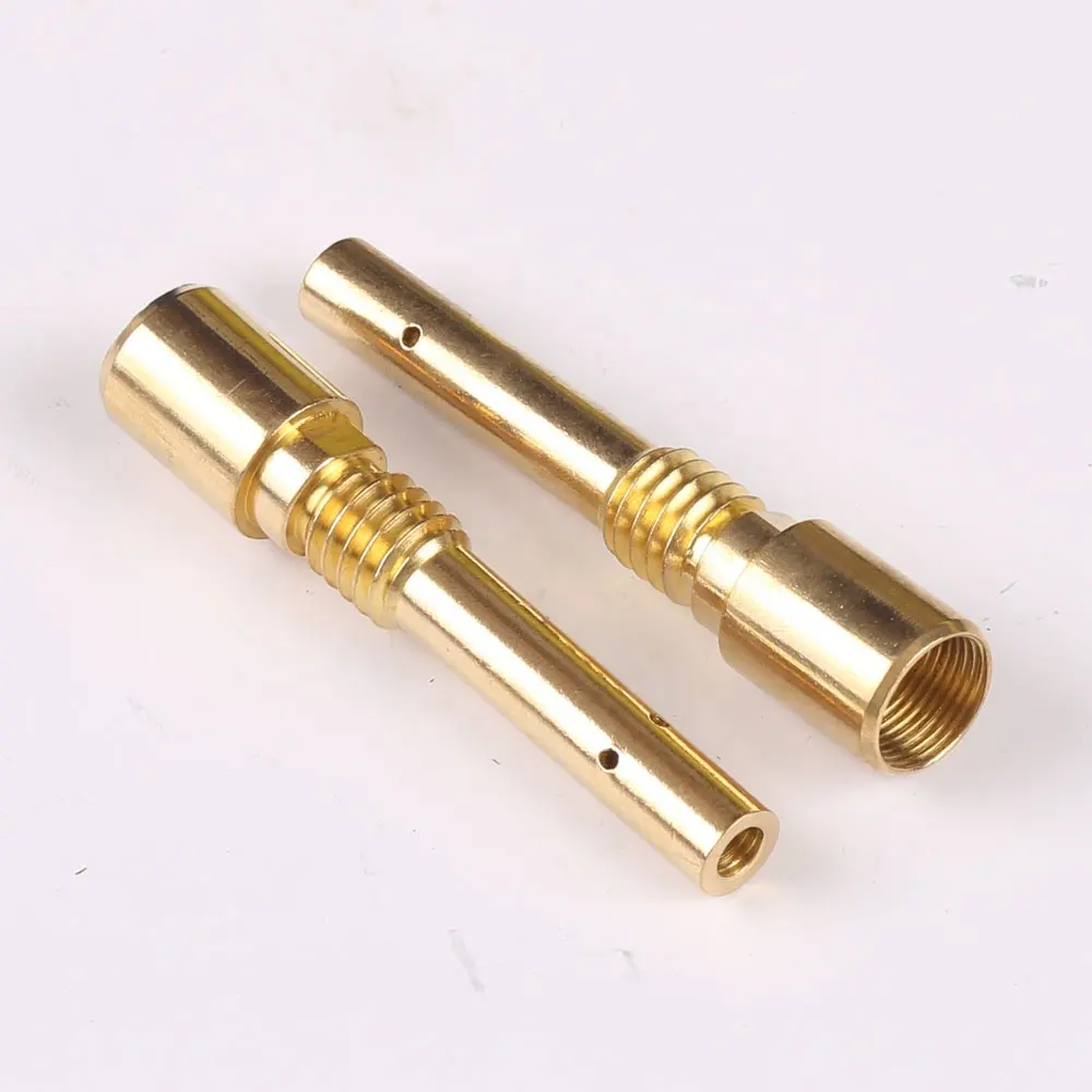 OTC 350A Contact Tip Holder China Welding Torch  Accessories Spare Parts Inside Thread Brass Mig Tip Holder