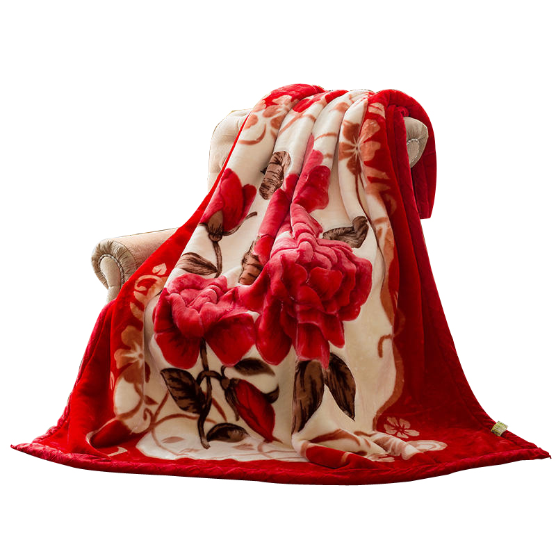 LUBELE support small batch purchase raschel mink blanket raschel blanket