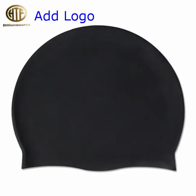 2021 factory price Colorful fashion custom Blank Silicone Swim Caps without logo