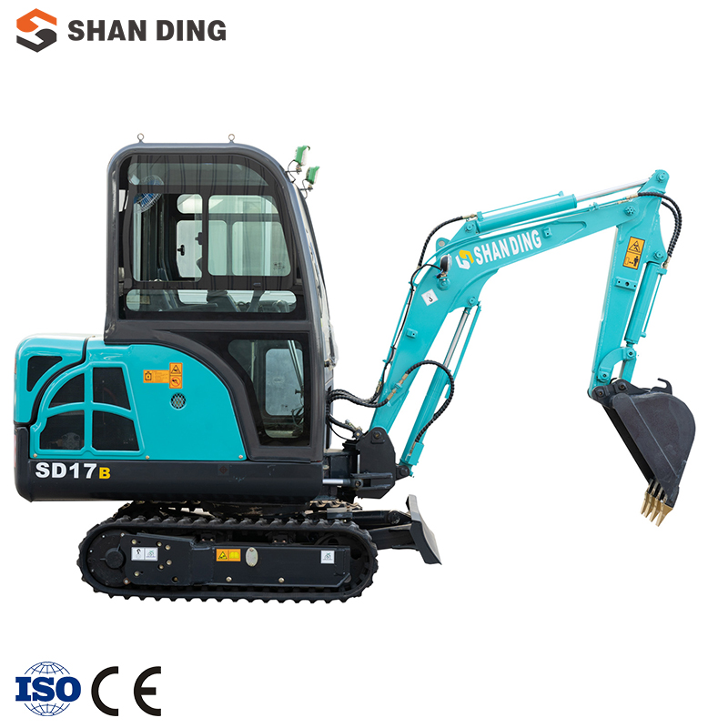 ISO 9001 Shandong 1.6ton мини гусеничный экскаватор качели стрелы сельскохозяйственные машины с пользовательским логотипом