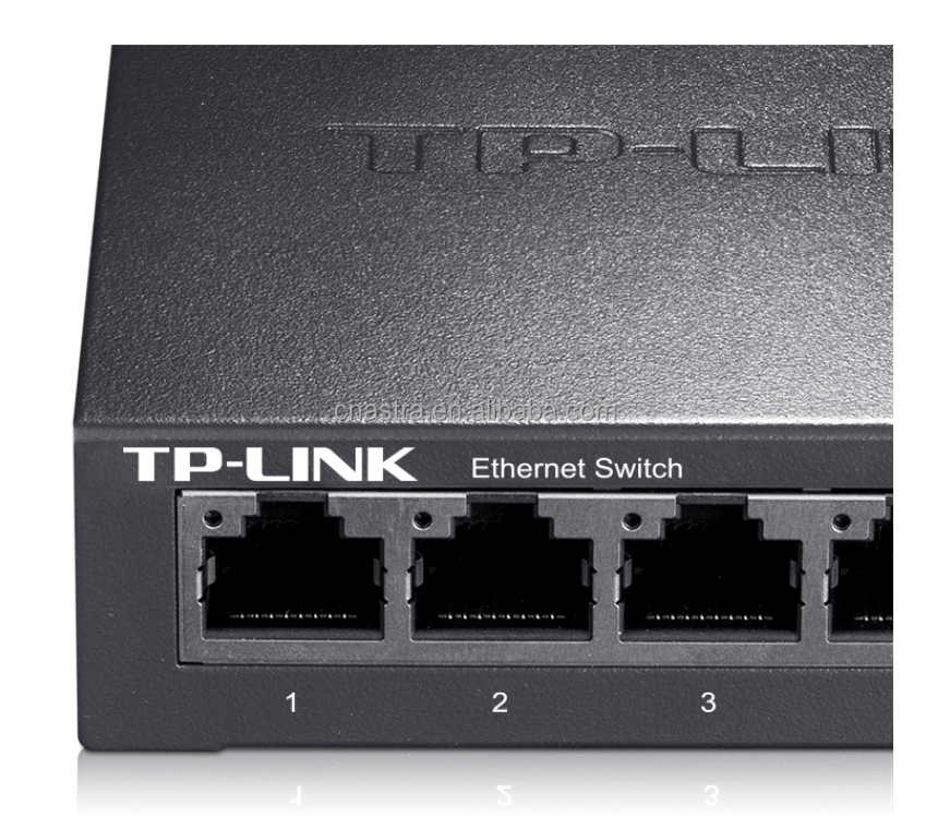 Amazon hot sale P-Link TL-SG1005D 5-port full Gigabit network switch 1000M switch steel shell network cable distributor hub