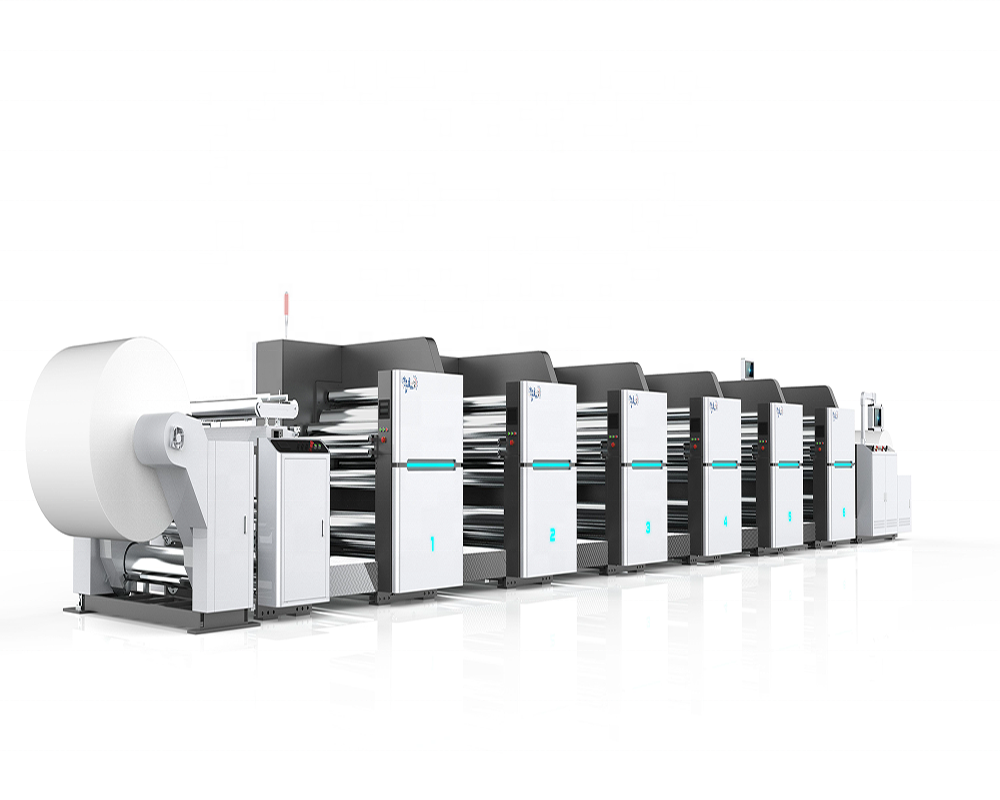 KSRY-A Wide Web 4/6/8/10/12 colors Unit Type Flexo/Flexographic Printing Machine/Presses