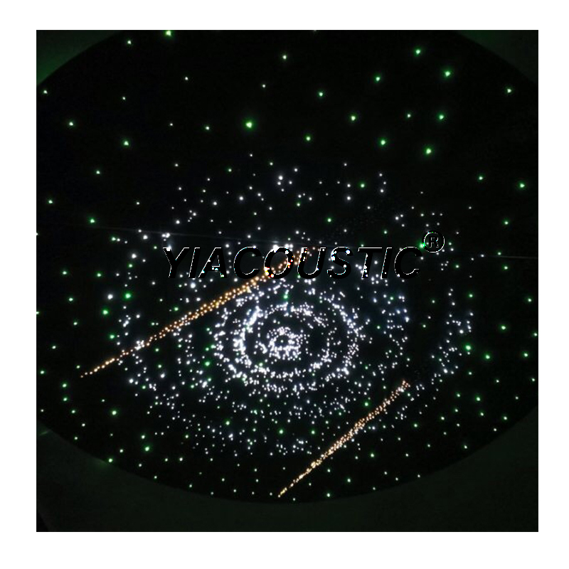Multifunctional plastic light fiber optic star panel optical fibre lights