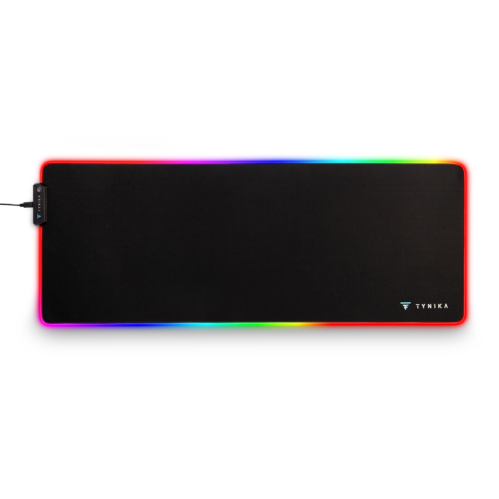 Новинка, популярный светодиодный Rgb Проводной Водонепроницаемый пустой коврик для мыши, яркие огни, персонализированный Противоскользящий игровой коврик для мыши с клавиатурой