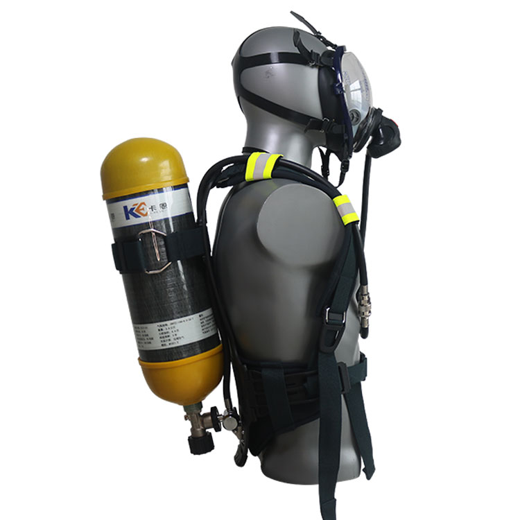 Оборудование для пожаротушения EN137 Утверждено 6.8L SCBA воздушный дыхательный аппарат для пожаротушения