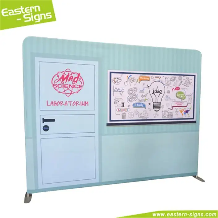 Exhibition Display Booth Top Quality Aluminum Trade Show Exhibition Display Stand Fabric Backdrop Photo Booth