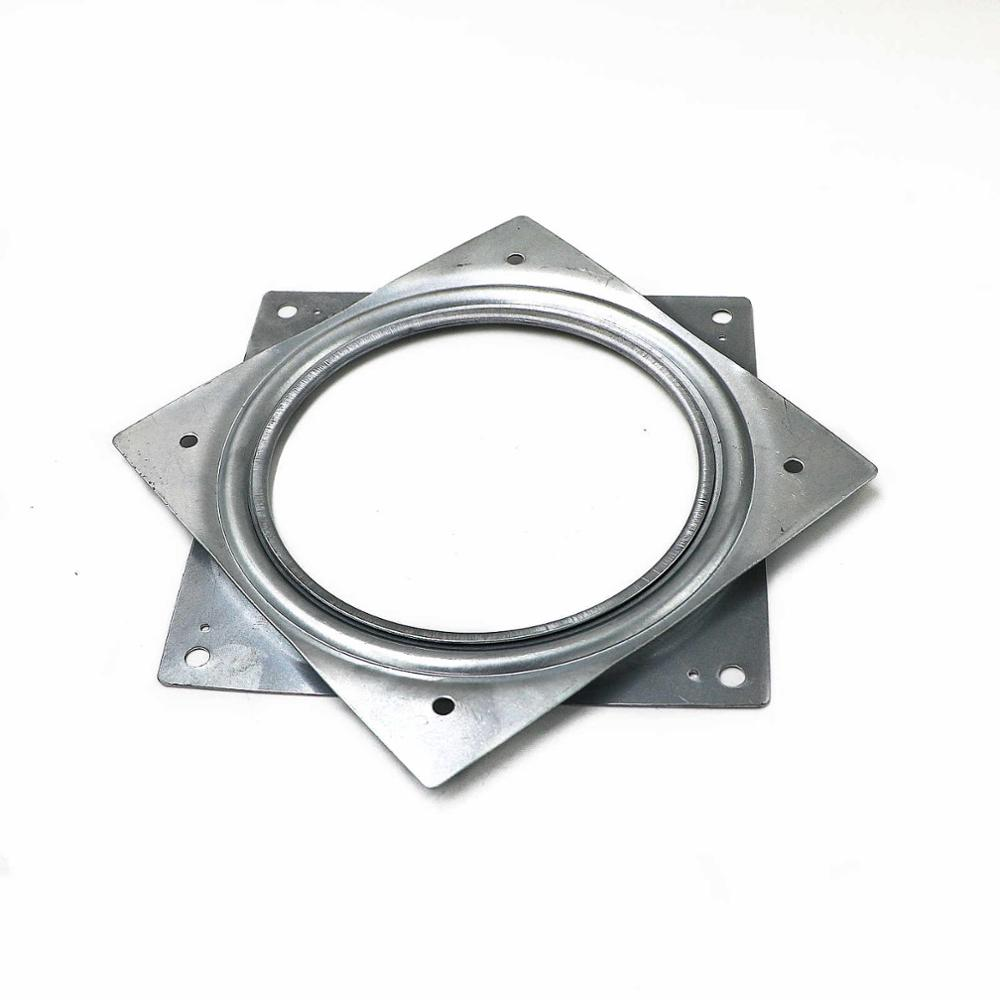 High quality 94*94mm galvanized sheet rotating turntable swivel plates