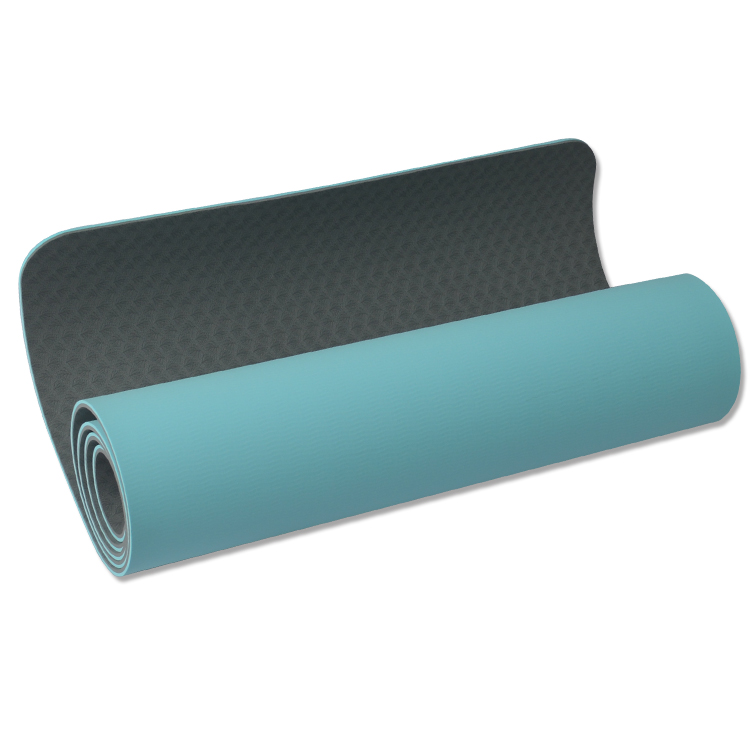 Raw material custom printed TPE yoa mat personalized yoga mat