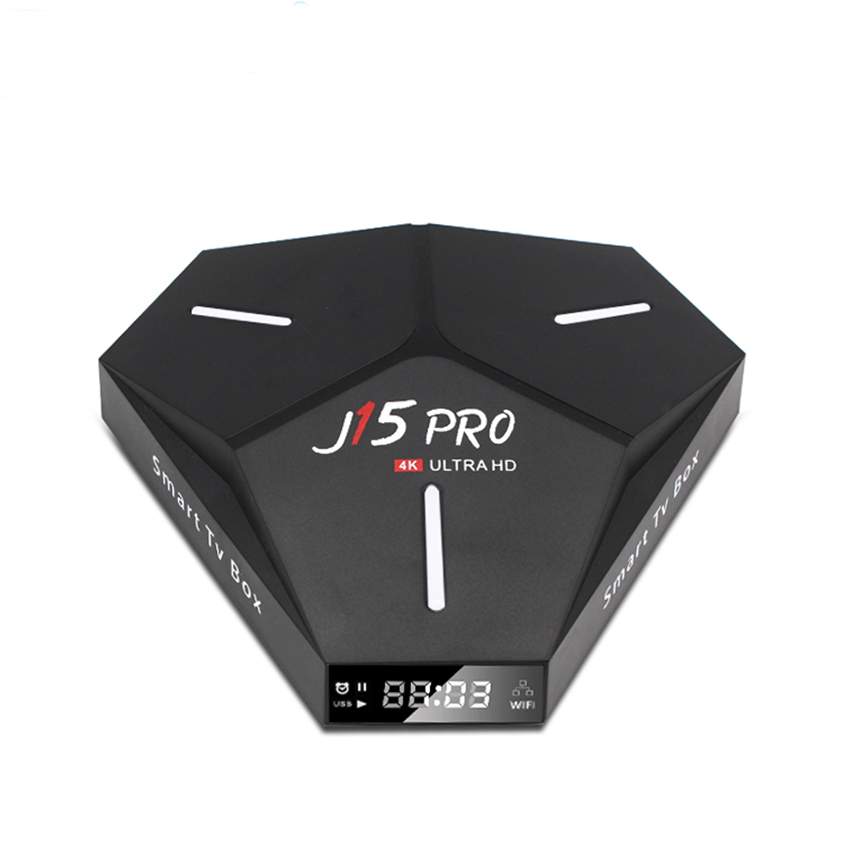 Четырехъядерный процессор RK3328 Android 9,0 4K HD видео J15 Pro Android TV Box Dual Wifi Smart Set Top Box
