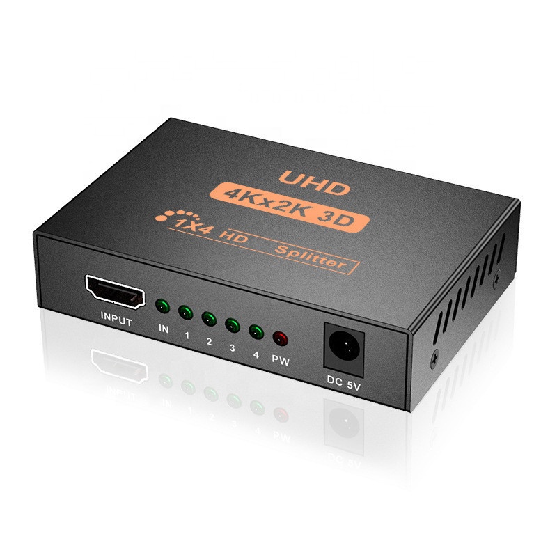 4K 2160P 1080P 3D HDCP FULL HD 4 порта 4K HD сплиттер 1x4 1x2 1x4 1 в 4 Выход концентратор ретранслятор усилитель переключатель HDTV