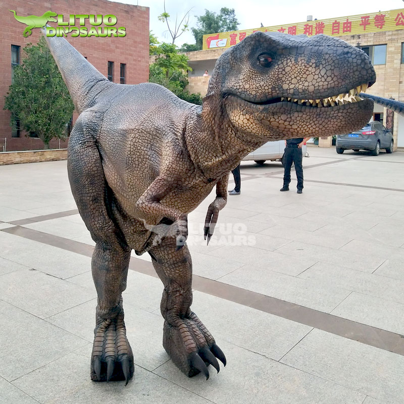 Аниматронный реалистичный костюм динозавра T Rex