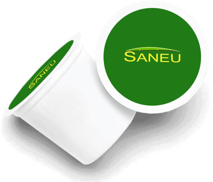 Пустые подставки SANEU с крышкой из фольги 2,0 с фильтром, индивидуальный логотип