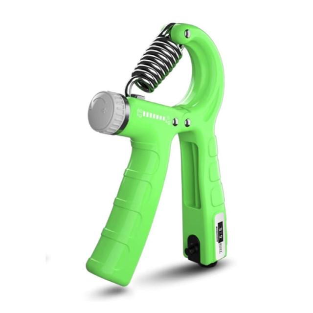 Hot selling cheap custom r-shaped grip home fitness equipment finger rehabilitation exerciser counting gripper