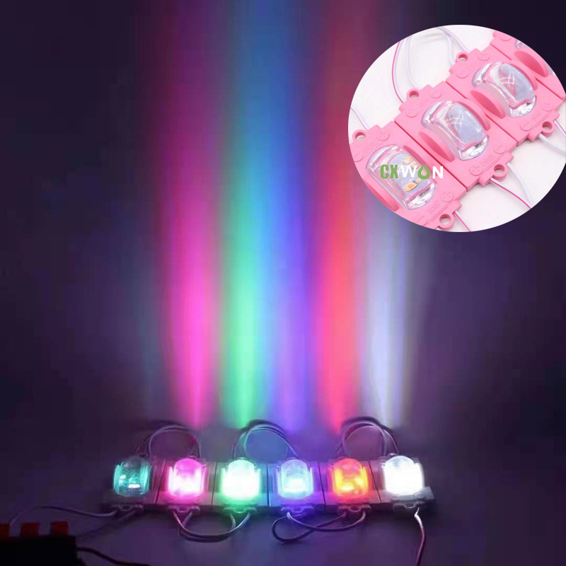 12V SMD2835 LED Module Wheel eyebrow Lights 58*30mm 3leds 1.5W Spotlight lens on car Fender