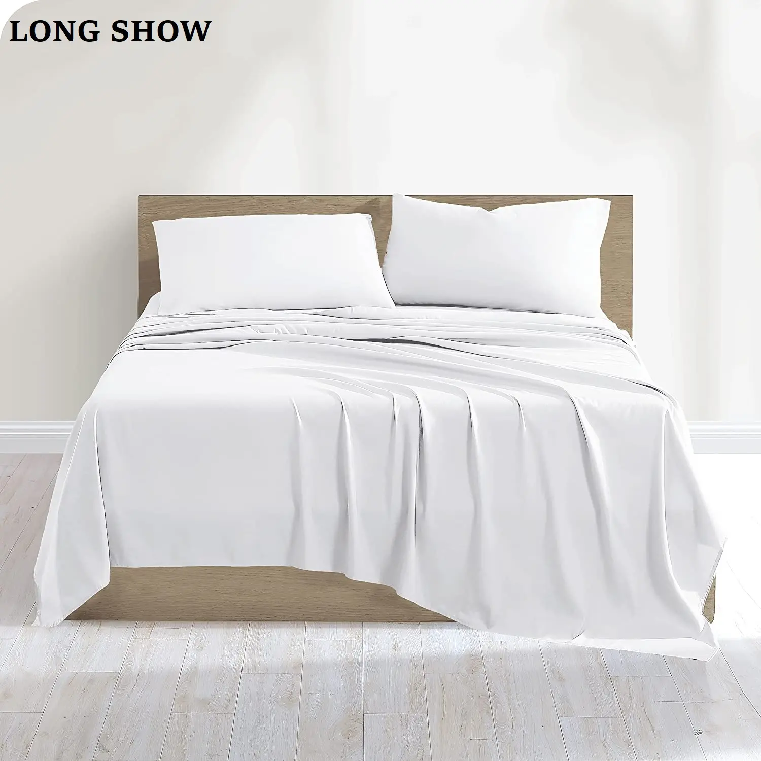 China Factory Wholesale hotel bedsheets Luxury 5 Star Hotel bed linen 100% cotton flat sheet white