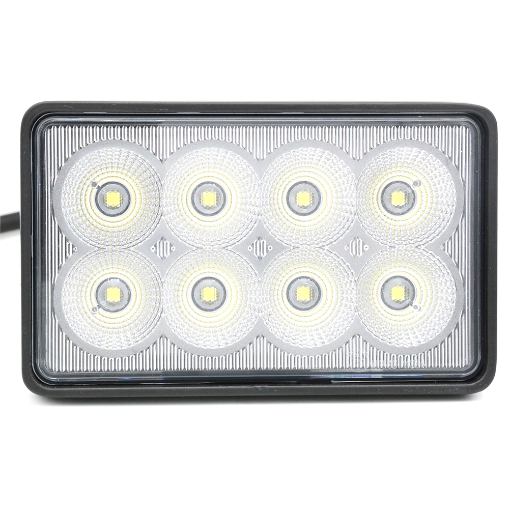 Plug & Play Rear Work OEM KV26918 KV13708  9844417 9844418 40W 12V Skid Steer Led Headlight for JD New Holland