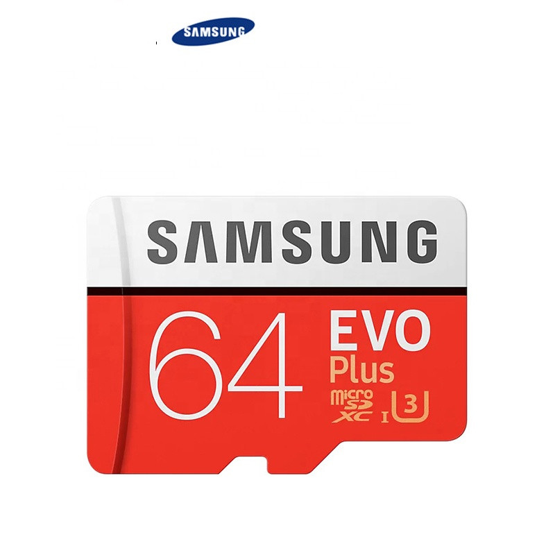 100% оригинальные TF-карты Samsung 64 Гб EVO Plus 64 Гб 128 ГБ 256 ГБ 512 Гб класс 10 U1 U3 Мини карта памяти Cartao De Memoria