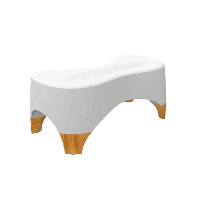 Removable bamboo leg Handle Hidden Handle Kids Plastic Chair Seat Toilet Step Low Stool bidet
