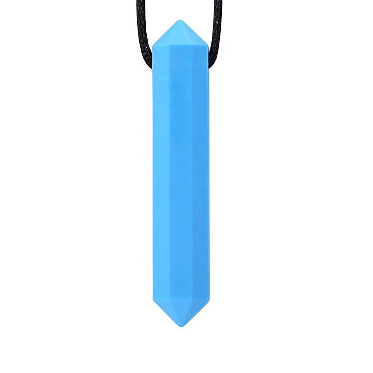 Hot Sale Pendant Necklace Manufacturer Baby Toys For Autism Sensory Chewing Necklace