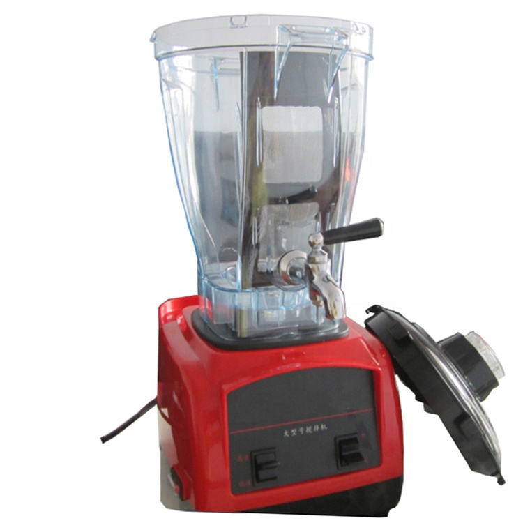 Juice Shop Using Portable 6L Hopper Commercial Fruit Juice Blender Stand Mixer
