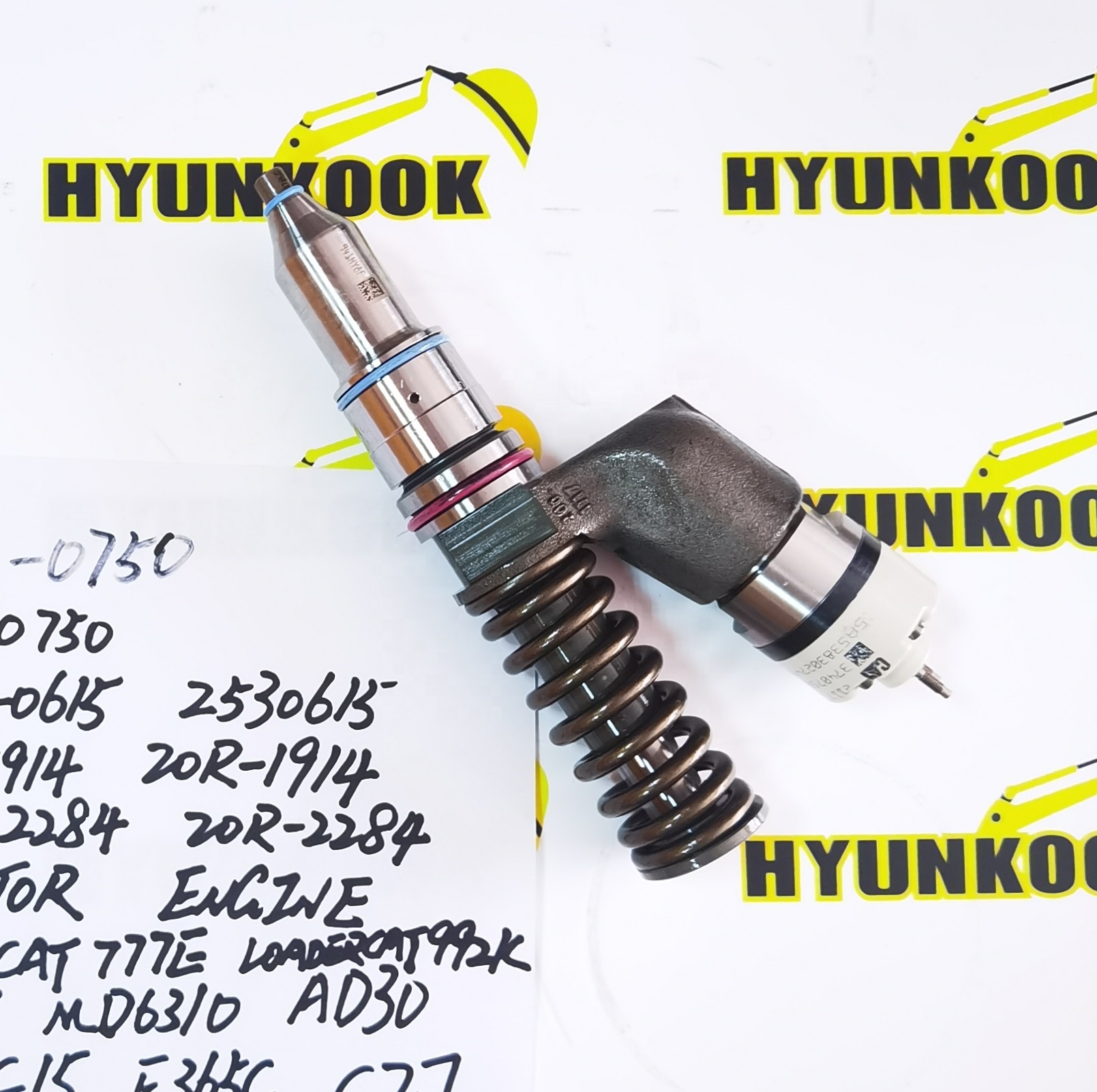 Hyunkook 374-0750 3740750 Топливная форсунка C32 D11T D8T C15 C27 E365C E374D инжектор экскаватора