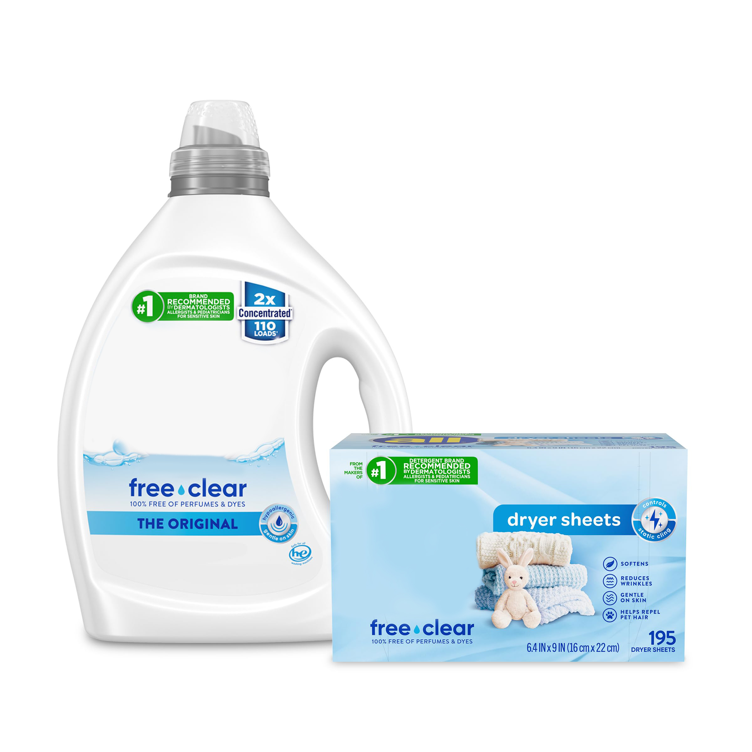 2024 New Products Hypoallergenicunscented Free Sensitive Skin Washing Cleaning Concentrated Laundry Detergent Liquid