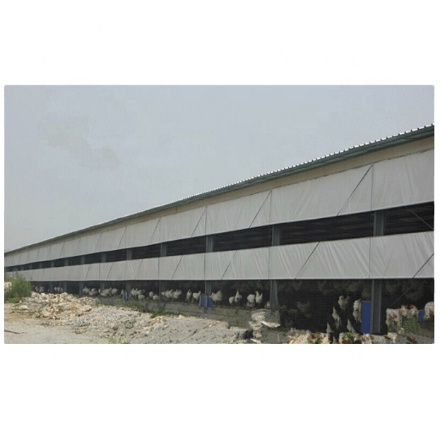 PVC Livestock farm rolling curtain Windproof, keep warm and breathable poultry farm curtain
