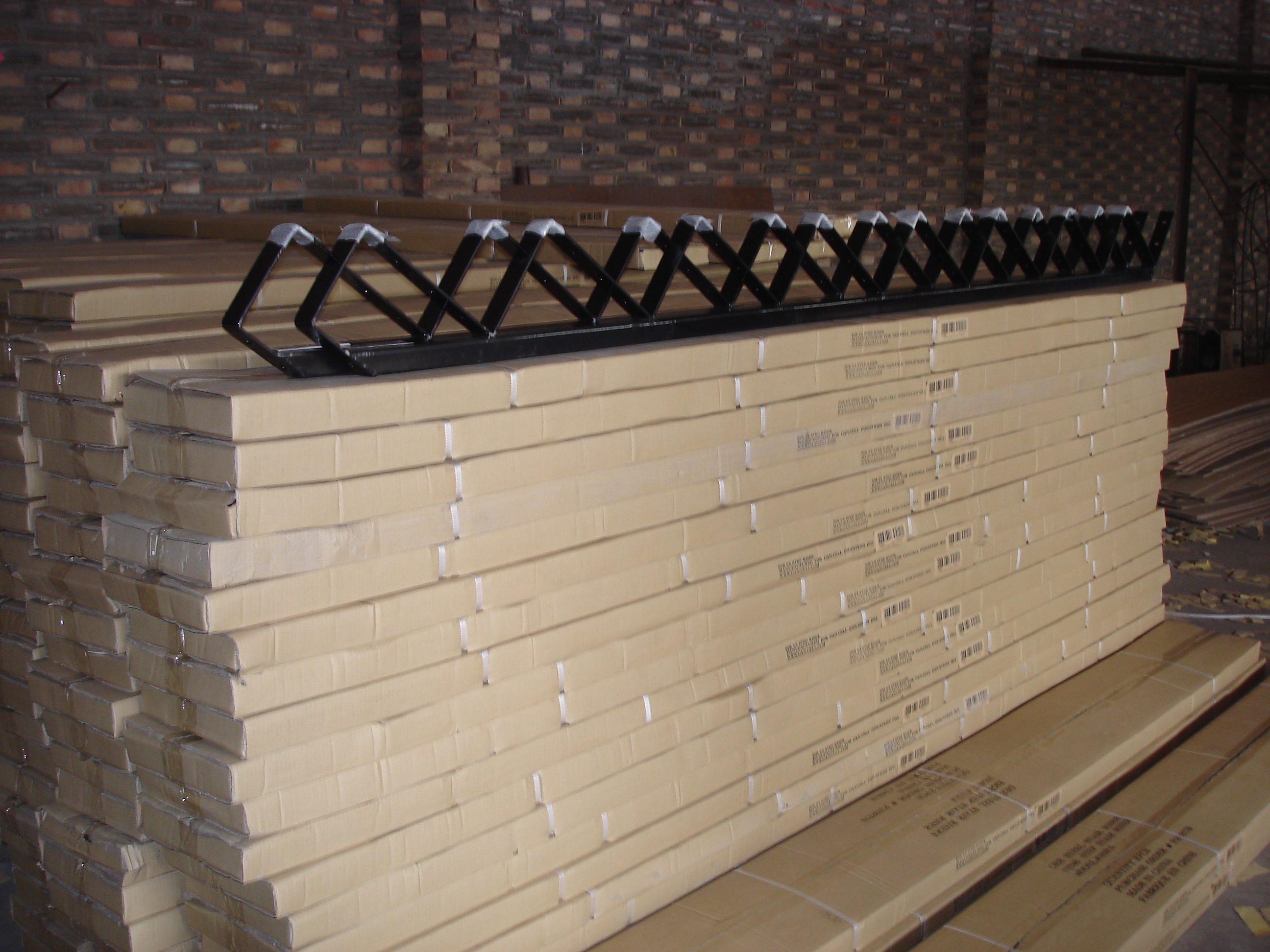 IRON CRAFT-STEEL STAIR RISRES FOR DECK 1-9 STEPS