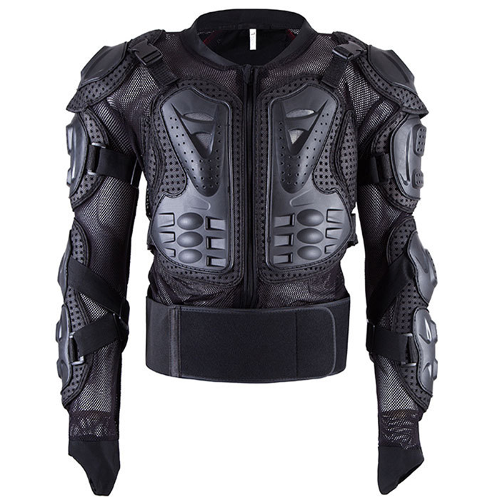 Motorcycle Full Body Armor Protective Guard Shirt Gear Jacket with Back Protection