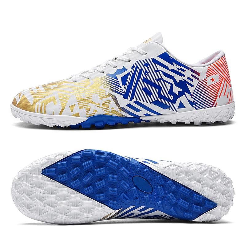 Men Soccer Shoes Sos Non-Slip Shoes Training Custom Men Football High Ankle Football Shoes Women Soft Bottom